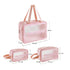 ravel Transparent TPU Washbag Zip Hygiene Cosmetic Bag